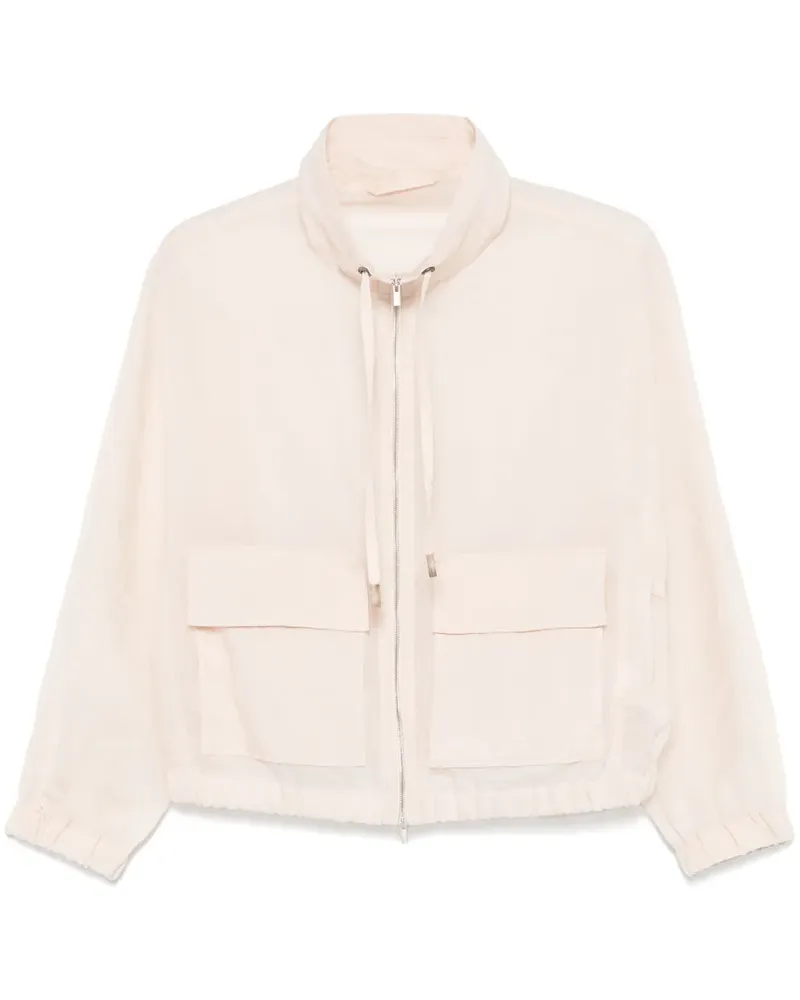 Peserico Jacke aus Organza - Nude Nude