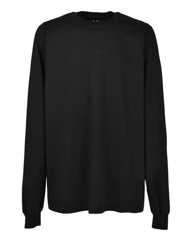 Rick Owens Klassisches Langarmshirt - Schwarz Schwarz
