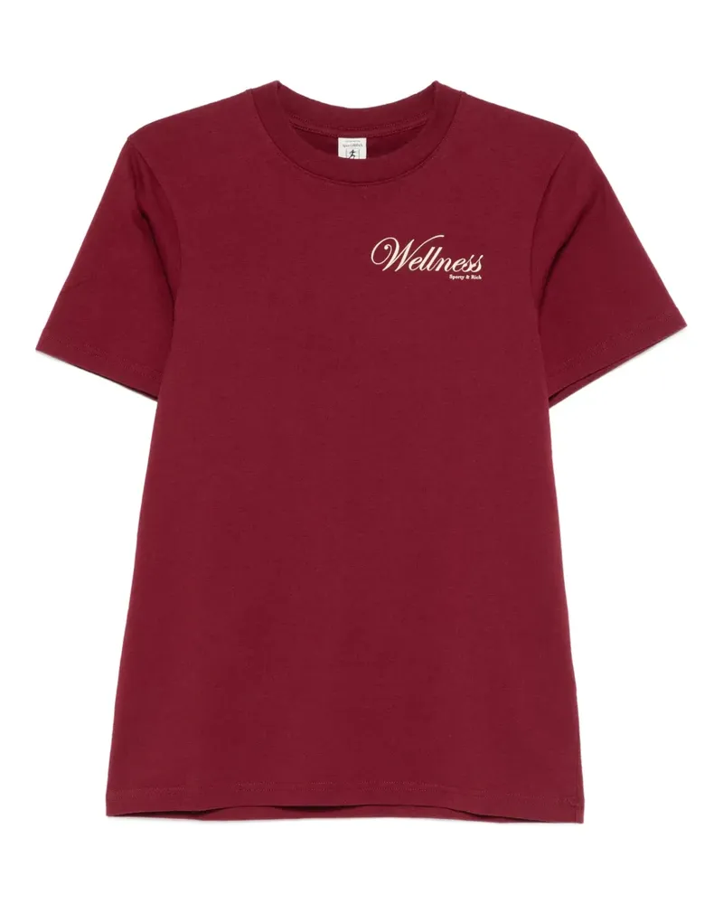 SPORTY & RICH Soho T-Shirt - Rot Rot
