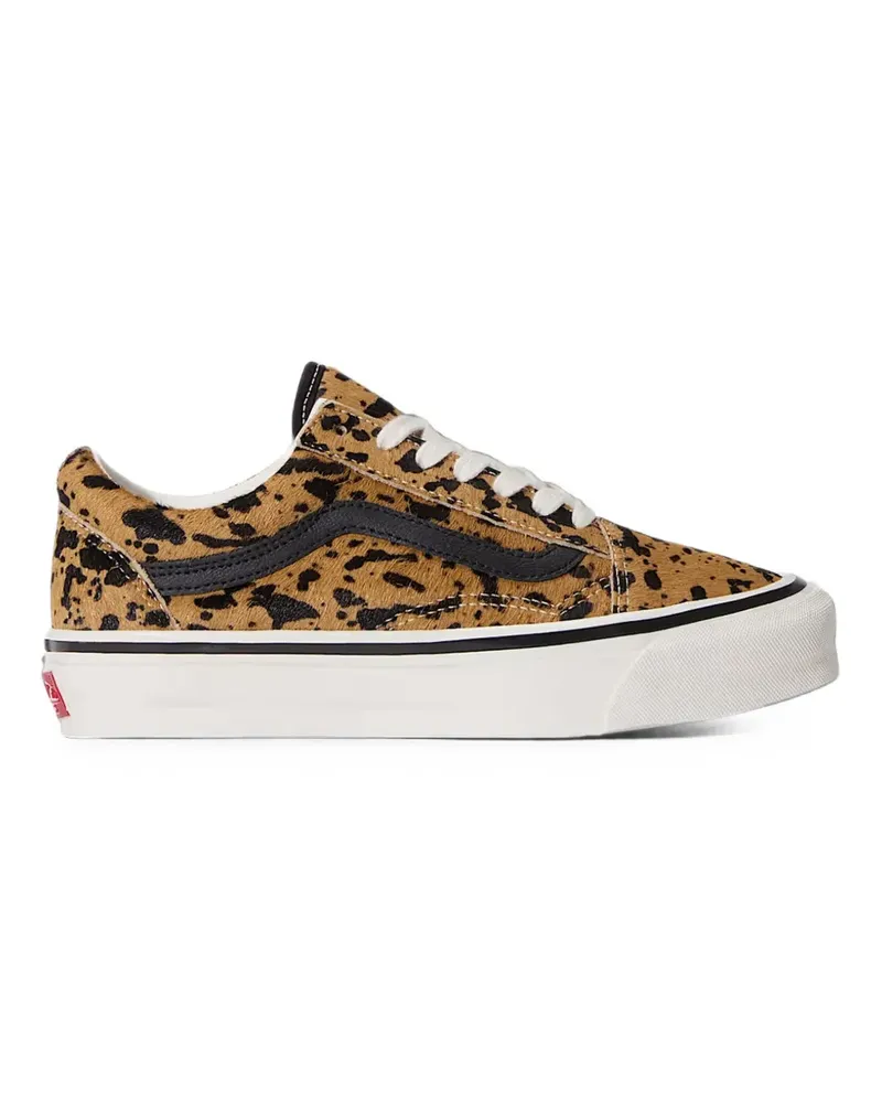 Vans Old Skool leopard-print sneakers - Braun Braun