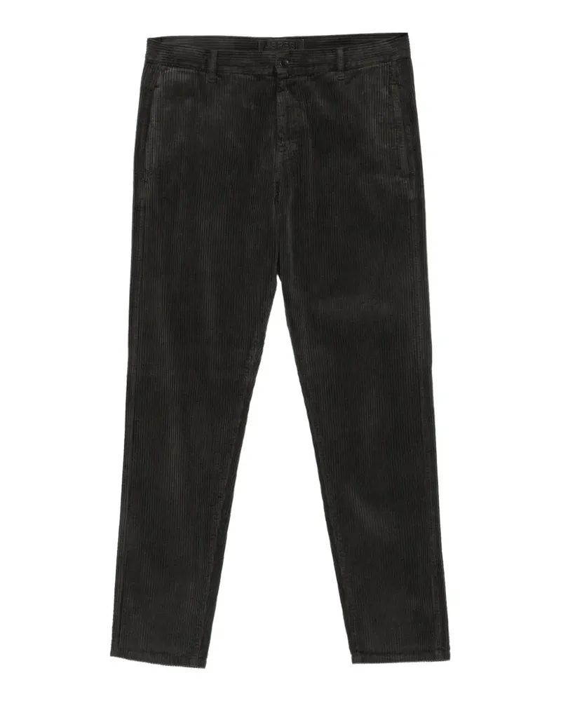 ASPESI Hose aus Cord - Schwarz Schwarz
