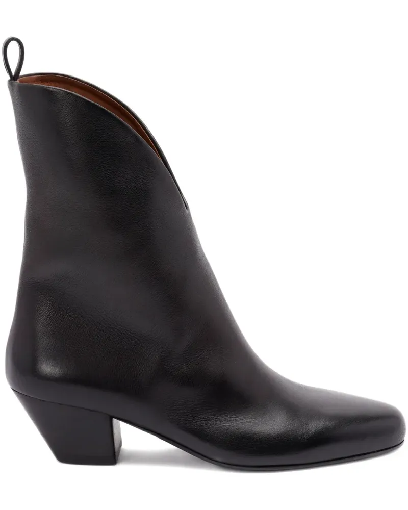 Marsèll Goccio Stiefel 45mm - Schwarz Schwarz