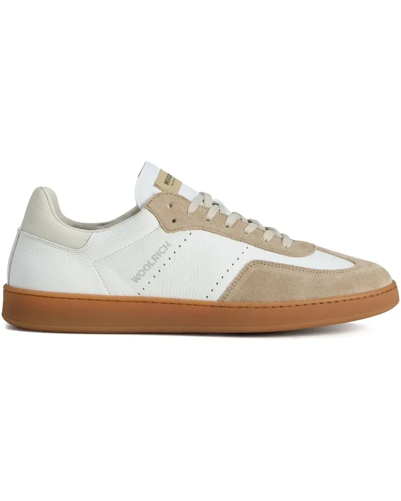 Woolrich Retro-Sneakers aus Wildleder - Weiß Weiß