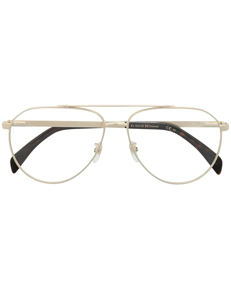 EYEWEAR by DAVID BECKHAM Klassische Pilotenbrille - Gold Gold