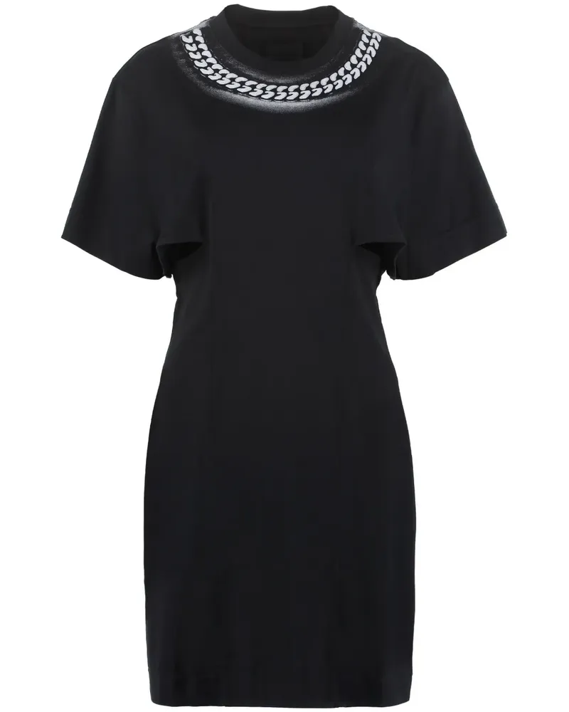 Givenchy Hemdkleid mit Print - Schwarz Schwarz