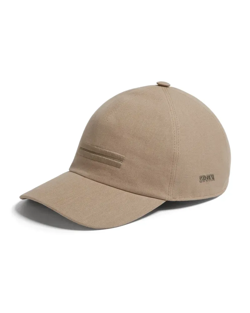 Ermenegildo Zegna Oasi Lino Baseballkappe - Nude Nude