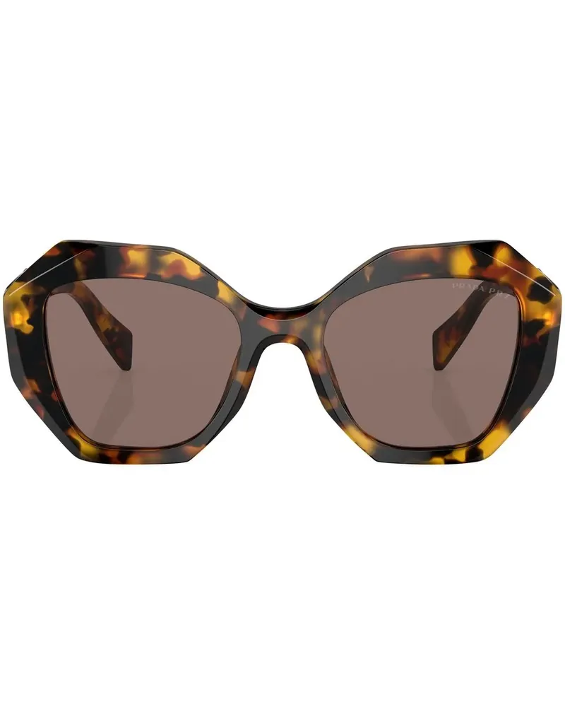 Prada Sonnenbrille in Schildpattoptik - Grün Grün