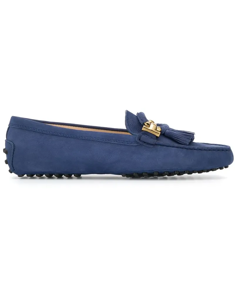TOD'S Loafer mit Quasten - Blau Blau