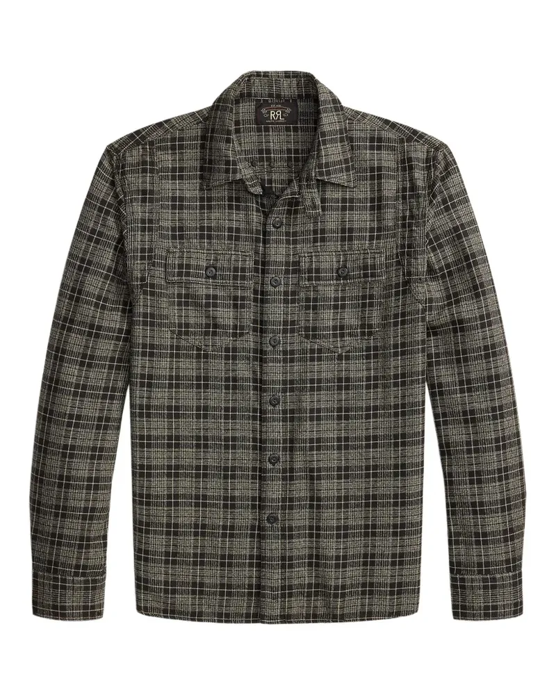 Ralph Lauren Kariertes Hemd - Grau Grau