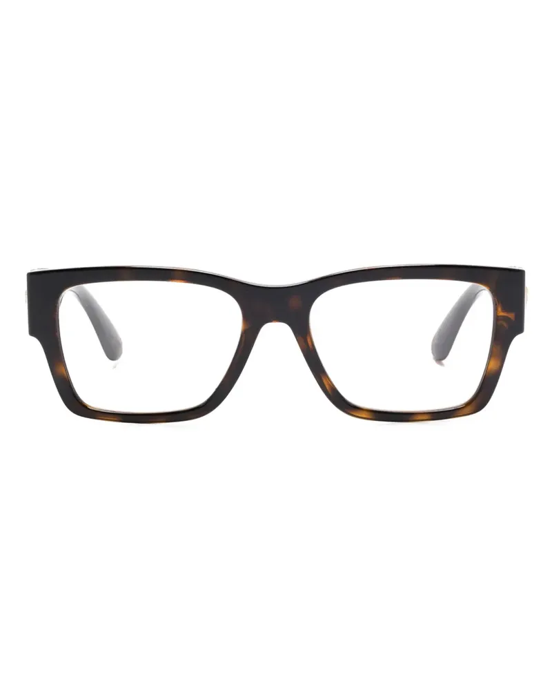 Versace Brille in Schildpattoptik - Braun Braun