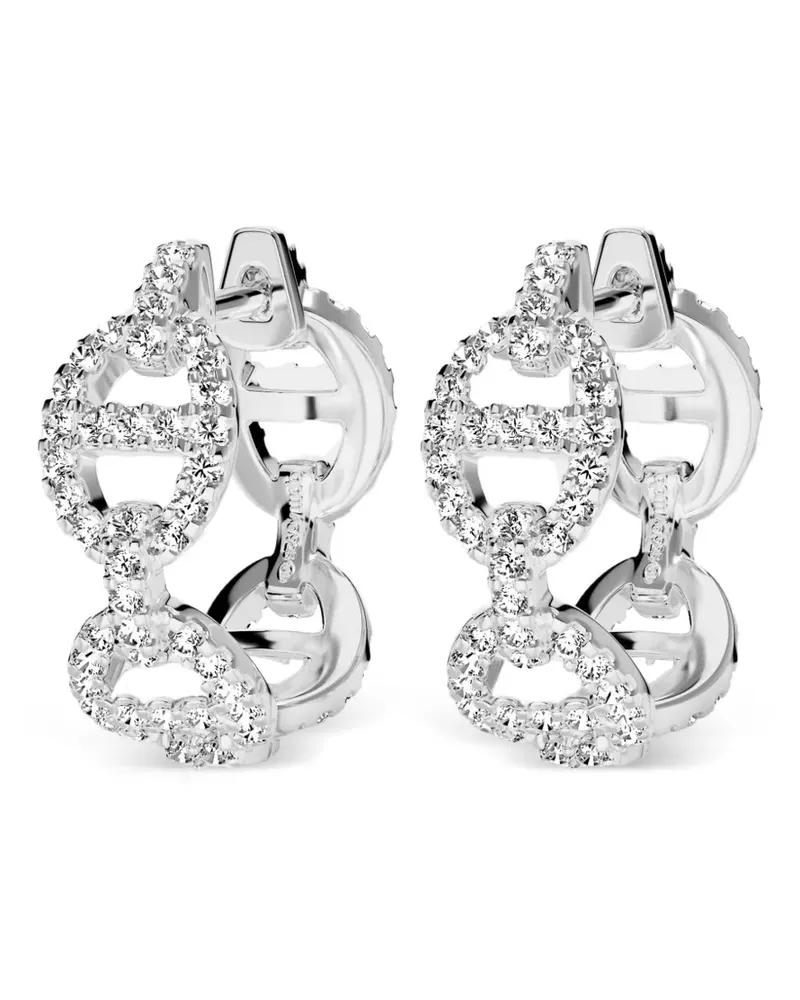 APM Monaco Maille Marine Ohrringe - Silber Silber