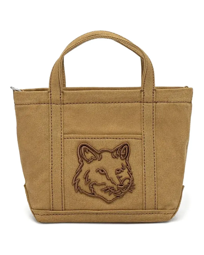 Kitsuné Tote Bag aus Baumwolle - Nude Nude