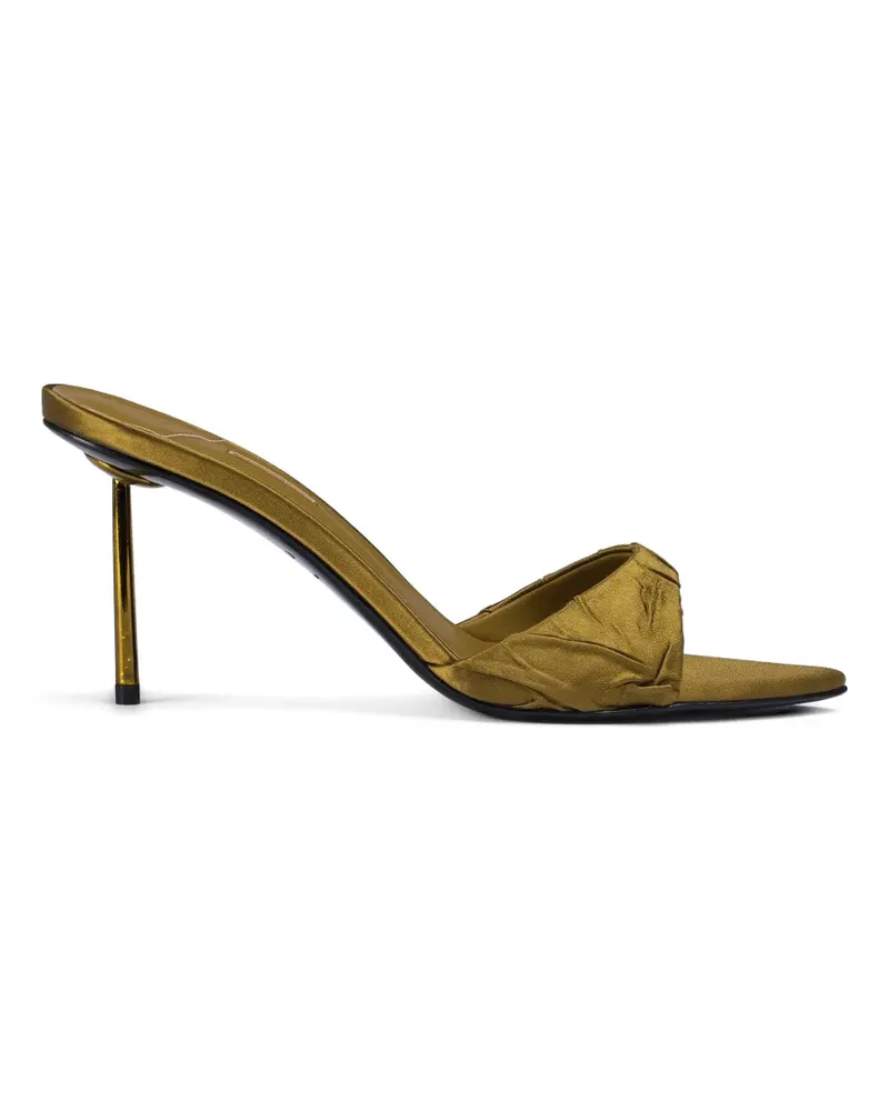 Le Silla Bella Sandalen mit gerafften Riemen - Gold Gold