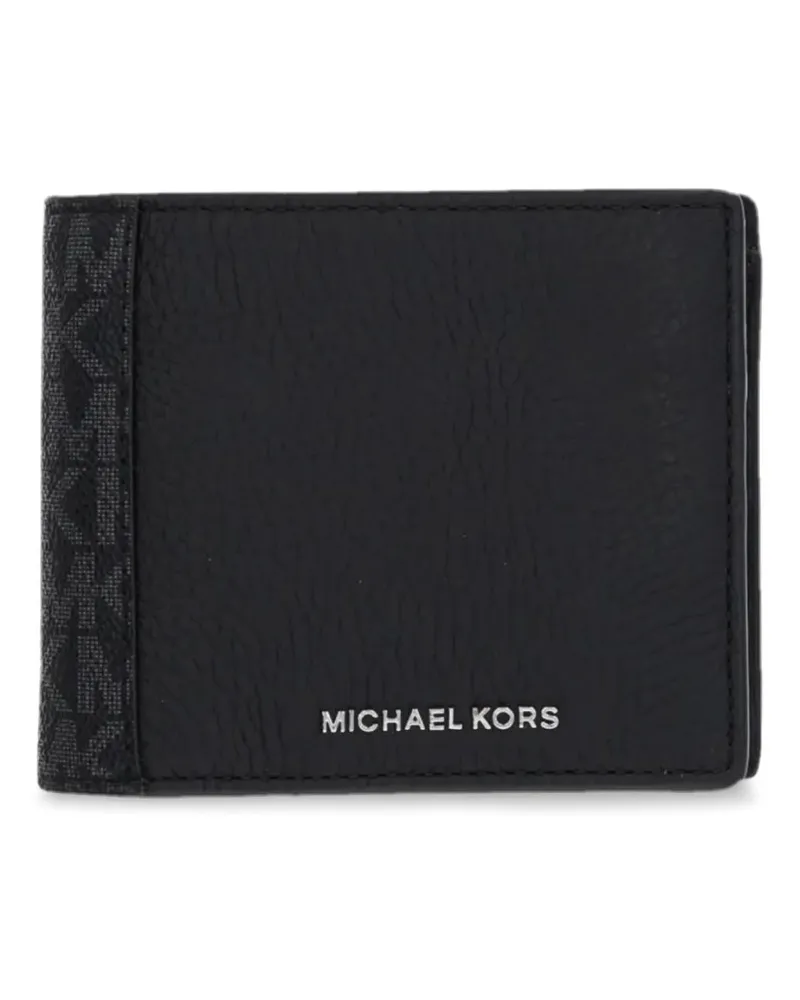 Michael Kors Hudson Portemonnaie - Schwarz Schwarz