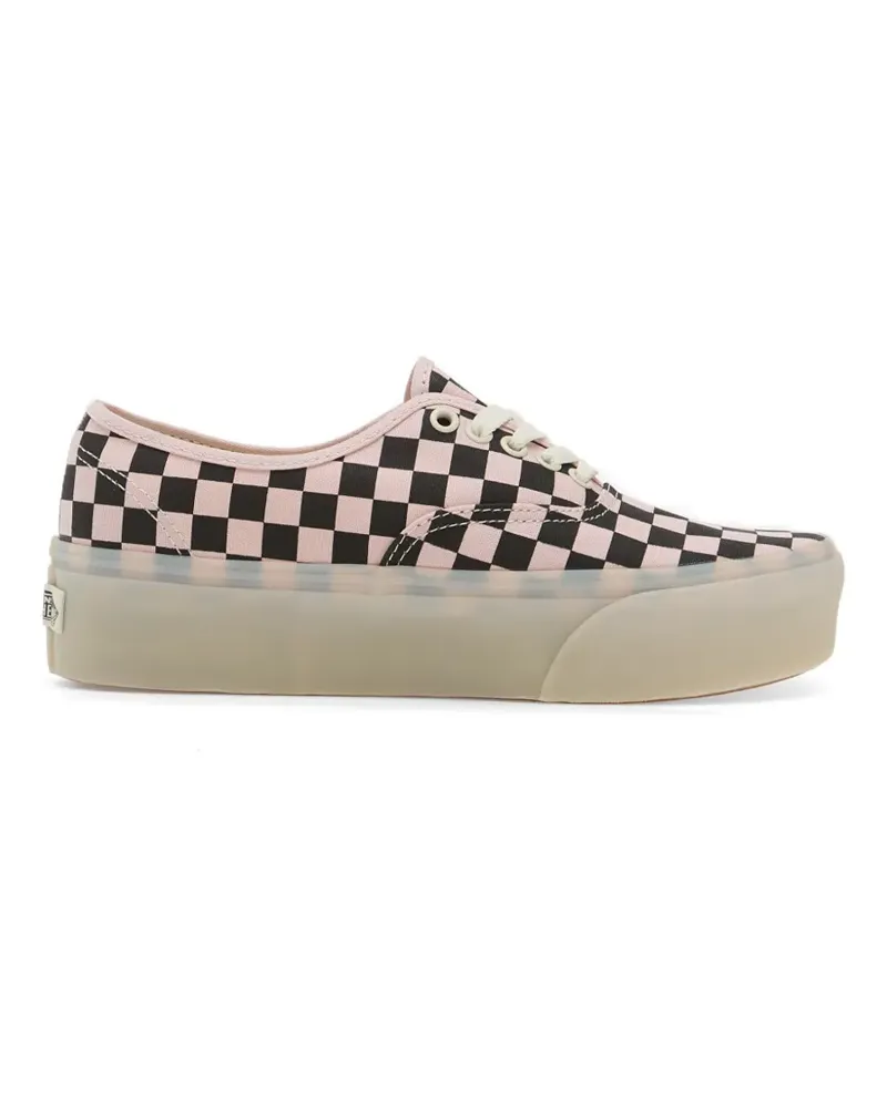 Vans checkerboard-print platform sneakers - Rosa Rosa