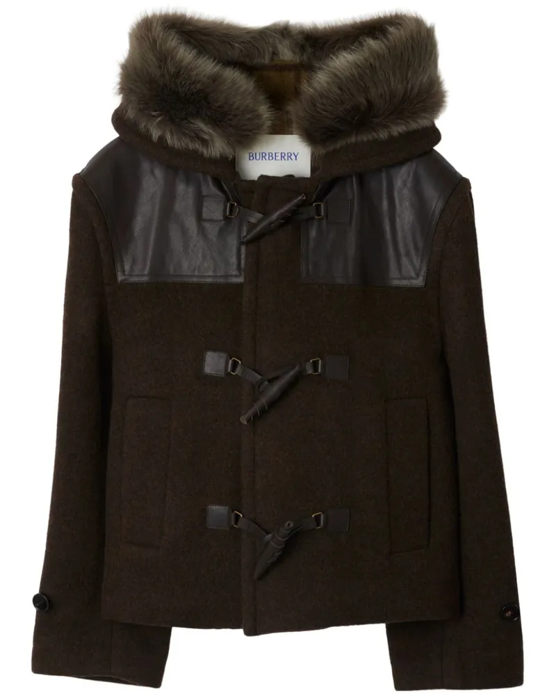 Burberry Dufflecoat aus Wolle - Braun Braun