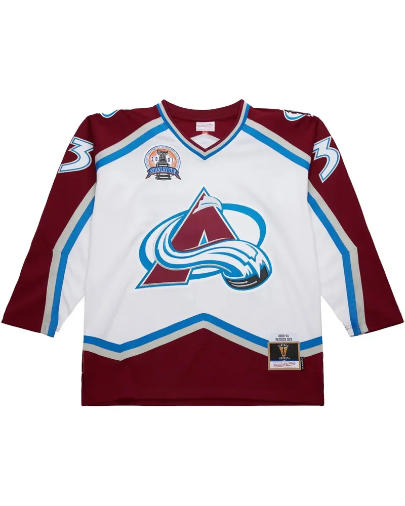 Mitchell & Ness NHL "Avalanche 2000 Patrick Roy" Trikot - Weiß Weiß
