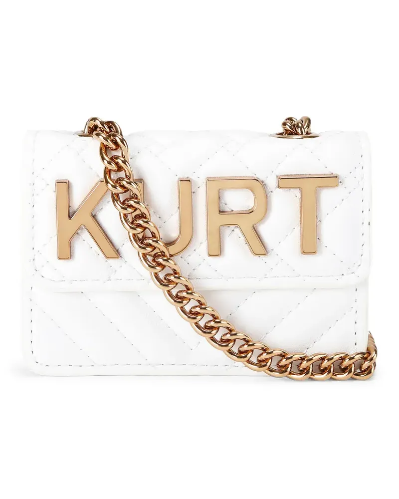 Kurt Geiger Klassische Umhängetasche - Weiß Weiß