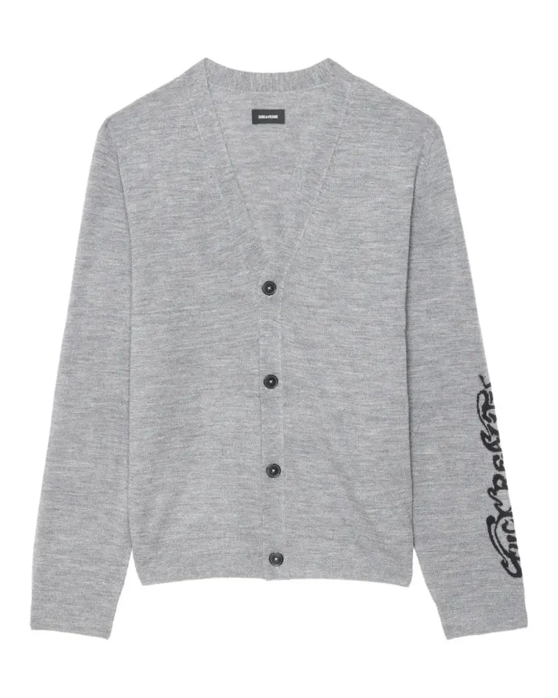 Zadig & Voltaire Remi wool cardigan - Grau Grau