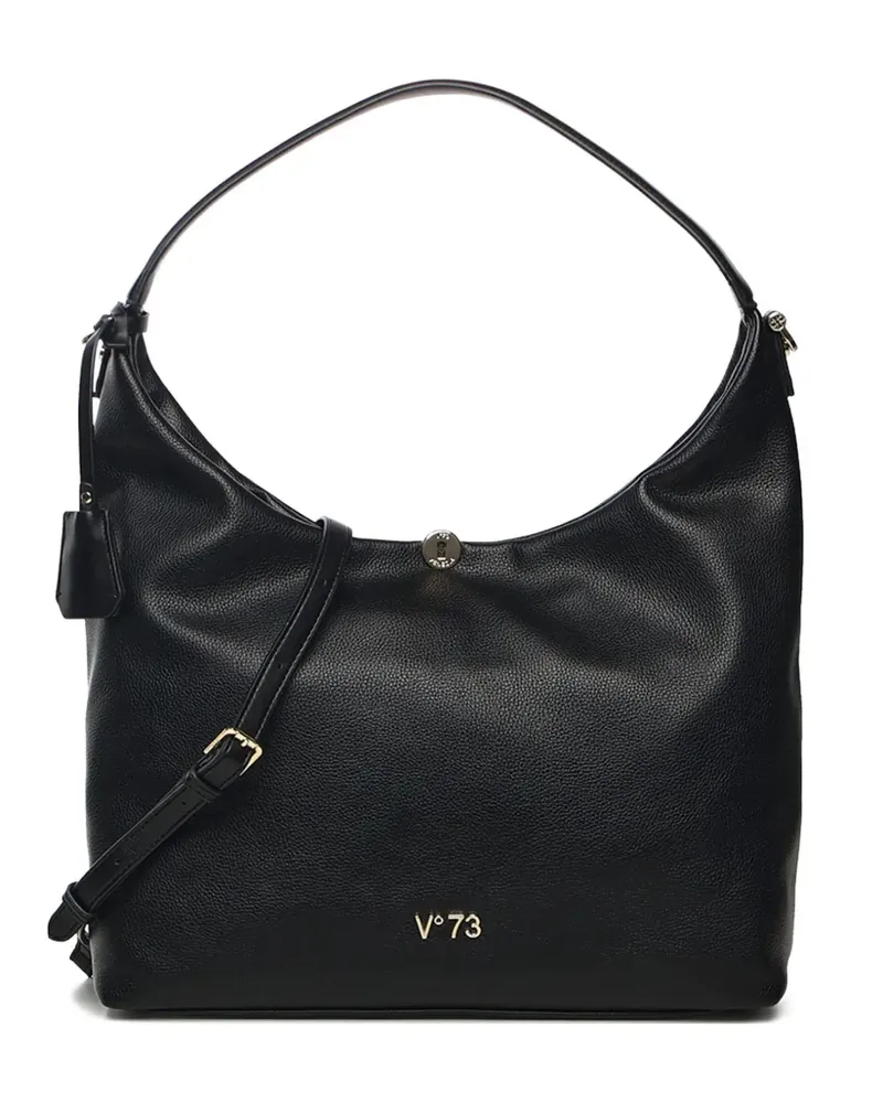 V°73 Keira Schultertasche - Schwarz Schwarz