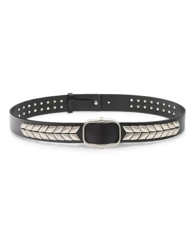 Isabel Marant Belja Gürtel - Schwarz Schwarz