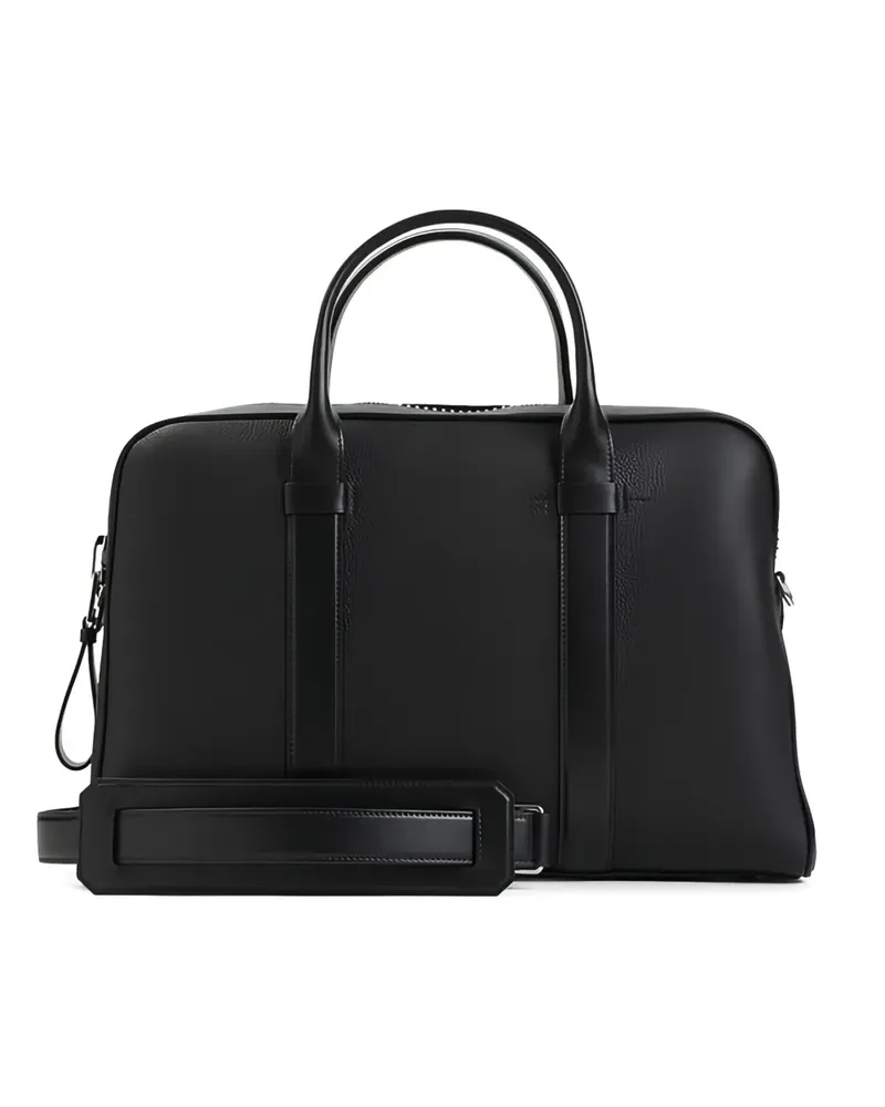 Tom Ford top handle laptop bag - Schwarz Schwarz