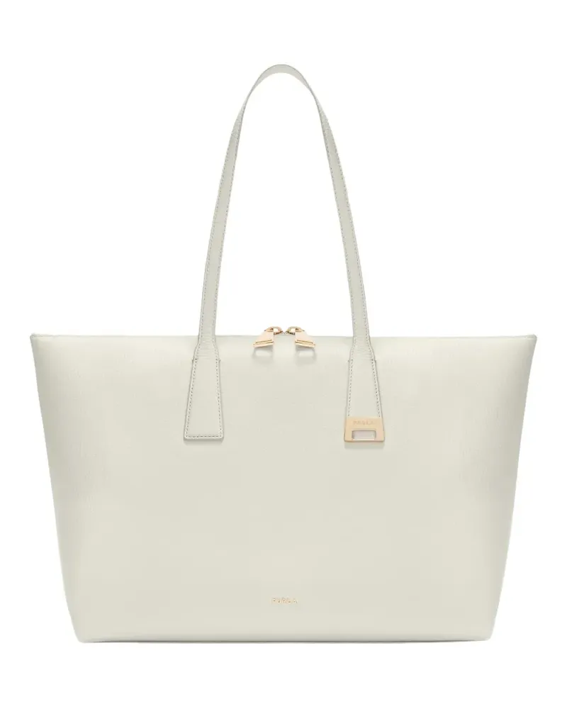 Furla large Olivia tote bag - Nude Nude