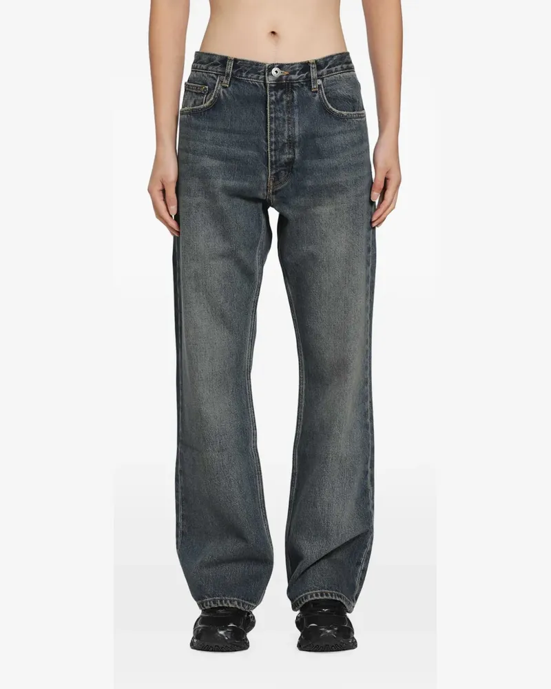 OFF-WHITE Half Arrow slim relax jeans - Blau Blau