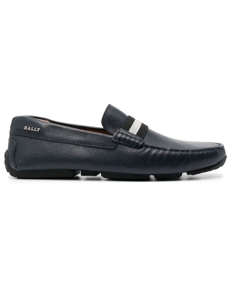 Bally Pearce Loafer mit Streifen - Blau Blau