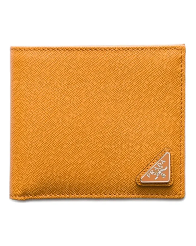 Prada Portemonnaie mit Logo - Orange Orange