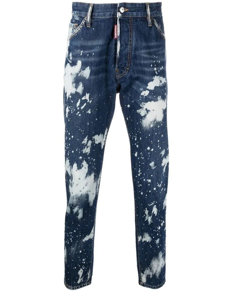 Dsquared2 Tapered-Jeans - Blau Blau