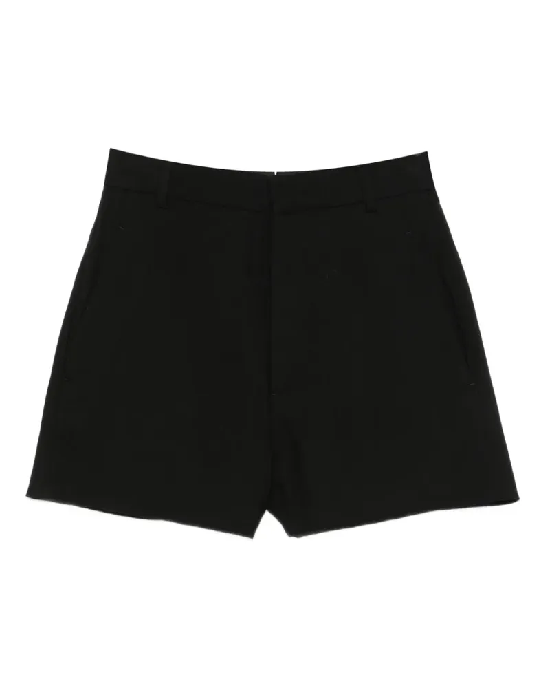 Ann Demeulemeester belt-loop shorts - Schwarz Schwarz