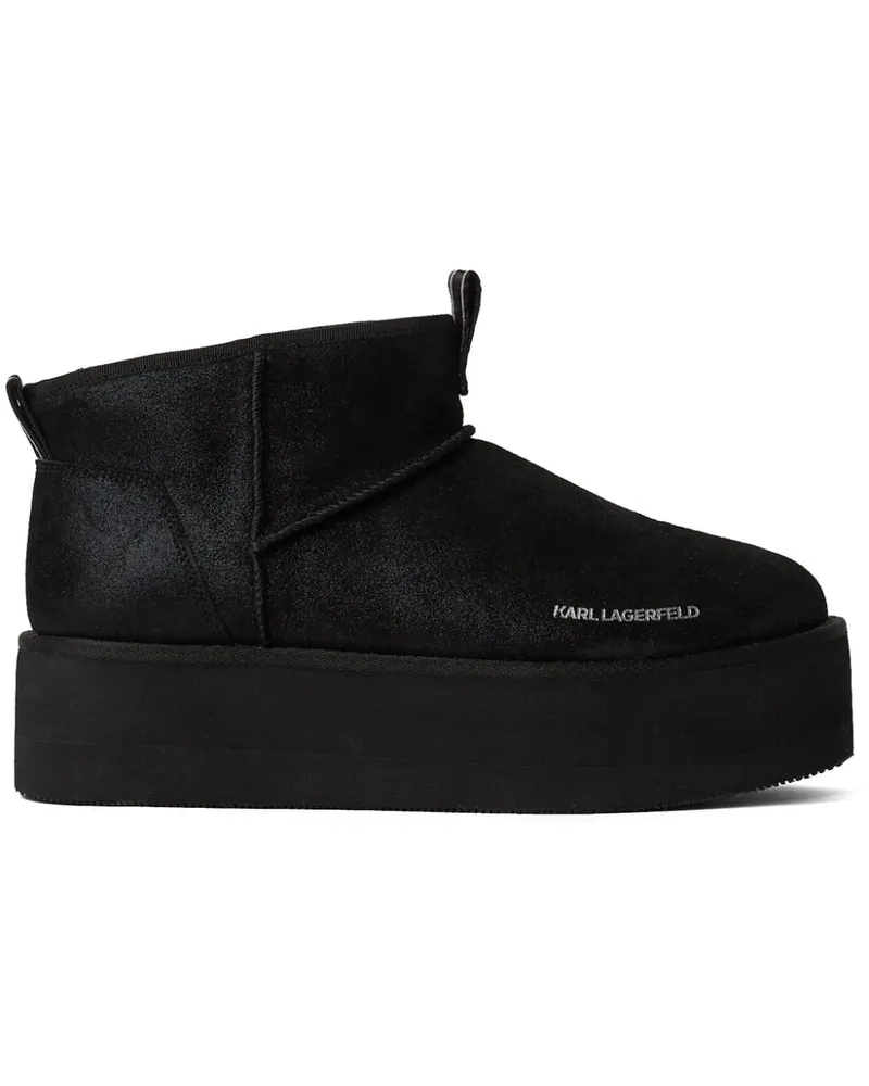 Karl Lagerfeld Thermo Stiefel - Schwarz Schwarz