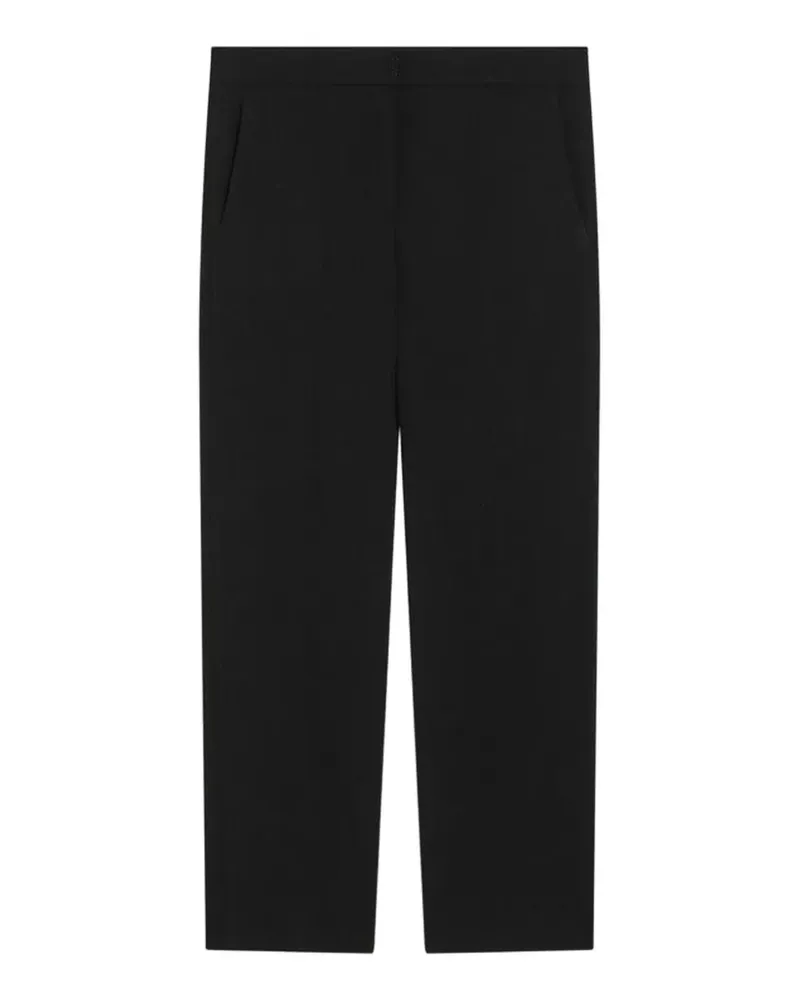 Max Mara flat-front trousers - Schwarz Schwarz