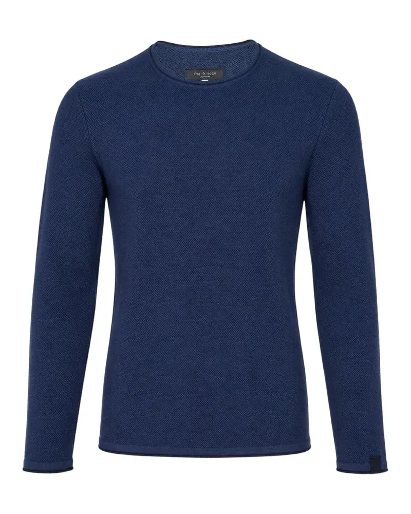 Rag & Bone Brooks Pullover mit rundem Ausschnitt - Blau Blau