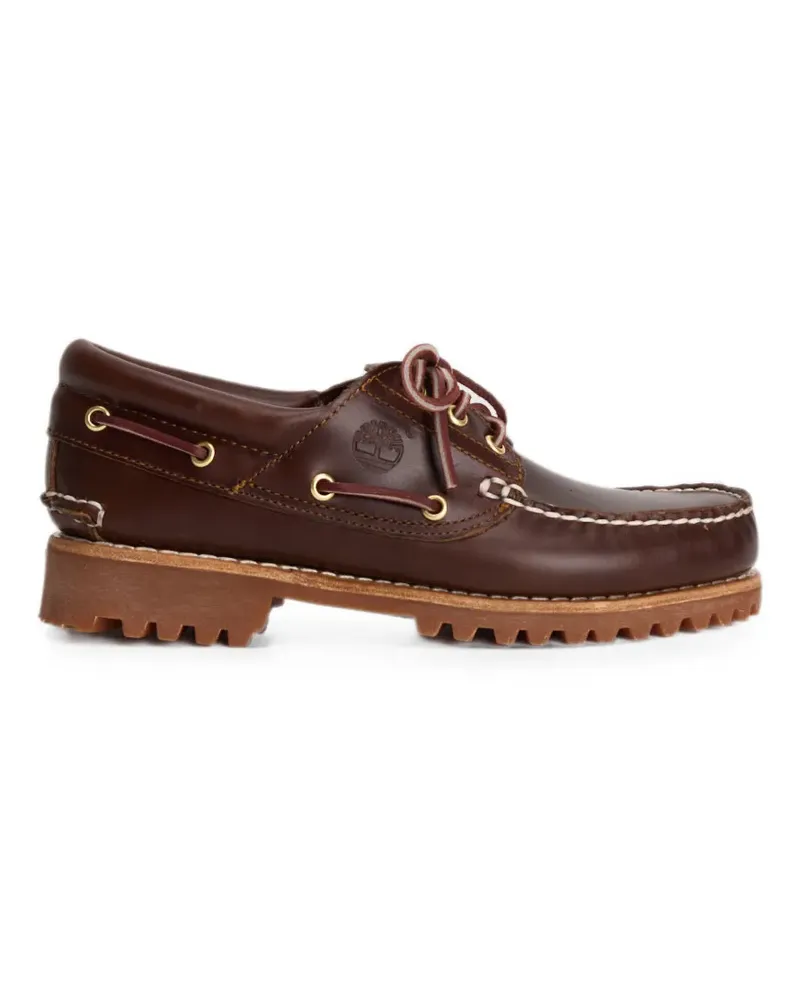 Timberland Sebago Ranger Waxy Segelschuhe mit Profilsohle - Rot Rot
