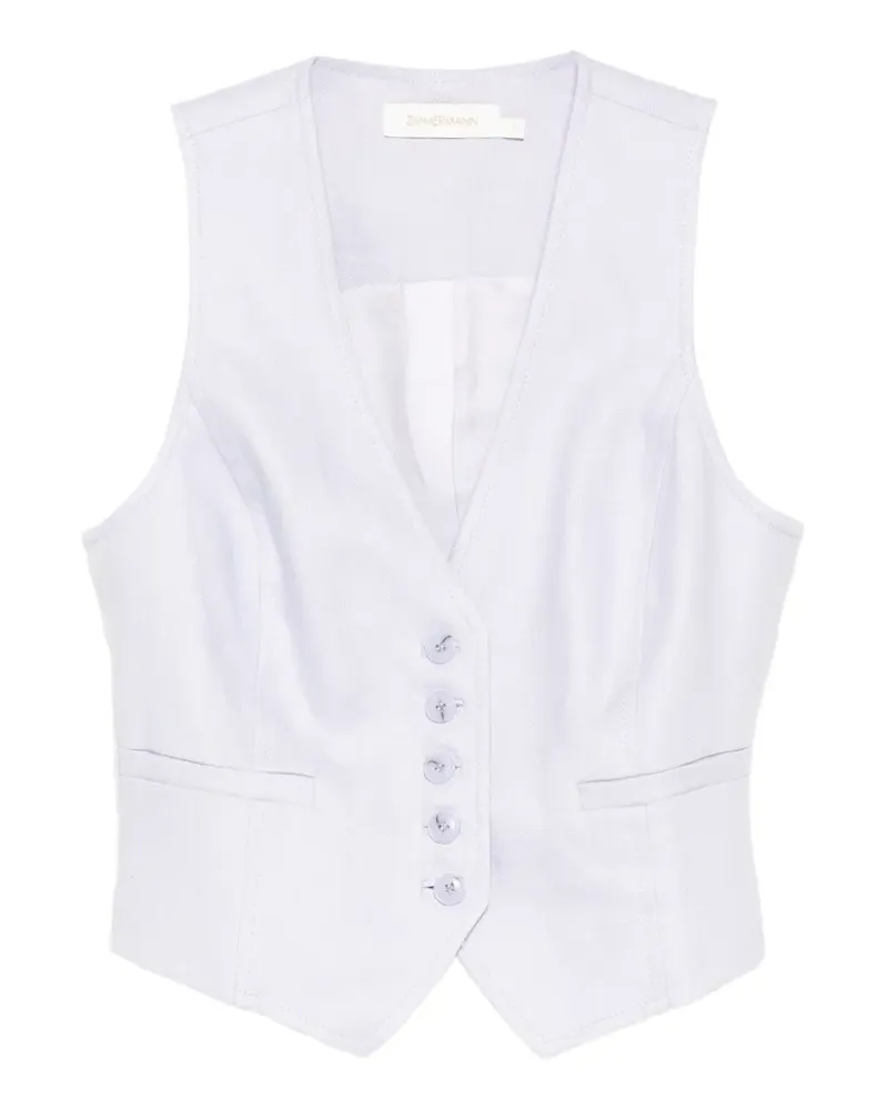 Zimmermann Luna waistcoat - Violett Violett