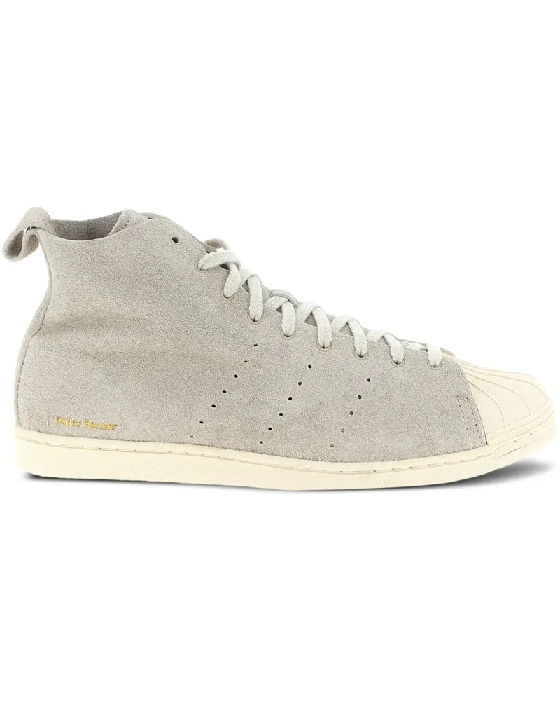 adidas Superstar High-Top-Sneakers - Grau Grau