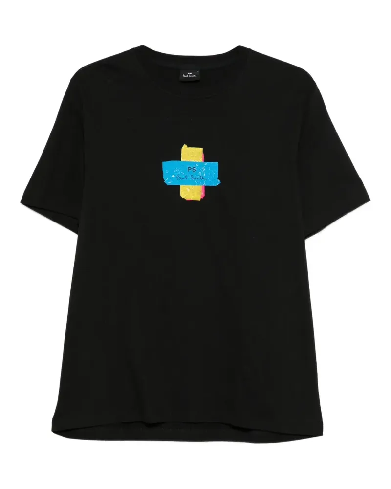 Paul Smith T-Shirt mit grafischem Print - Schwarz Schwarz