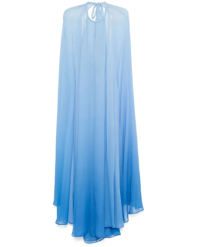 Tom Ford Georgette-Maxikleid - Blau Blau