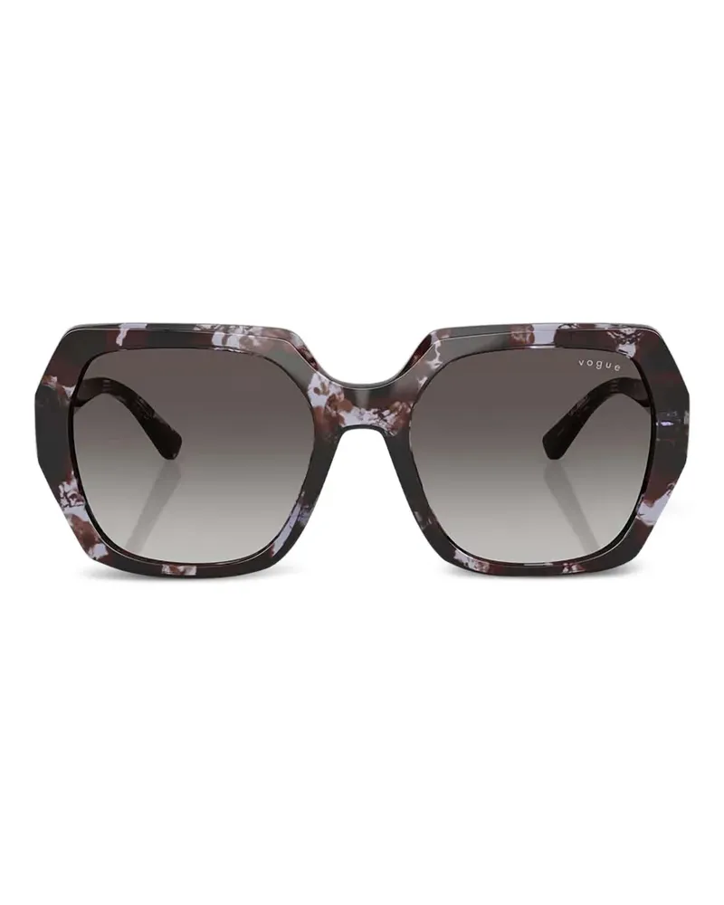 Vogue Geometrische Sonnenbrille - Braun Braun