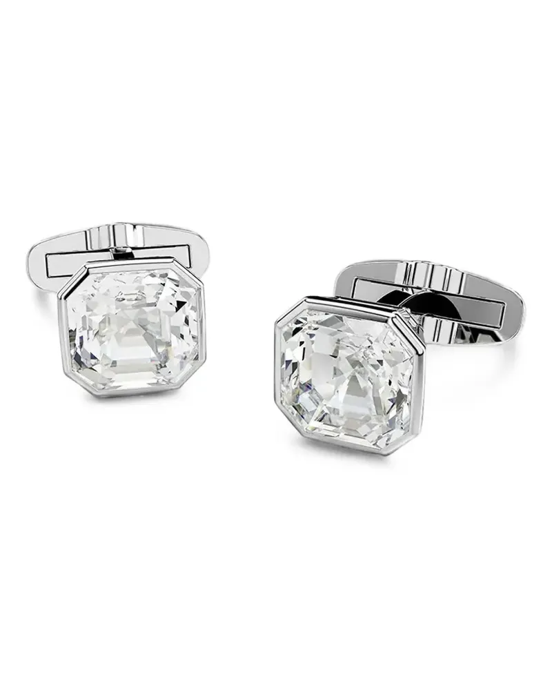 Swarovski Millenia octagonal-cut cufflinks - Silber Silber