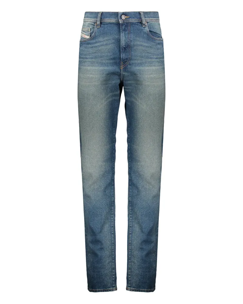 Diesel Schmale Jeans im Five-Pocket-Design - Blau Blau