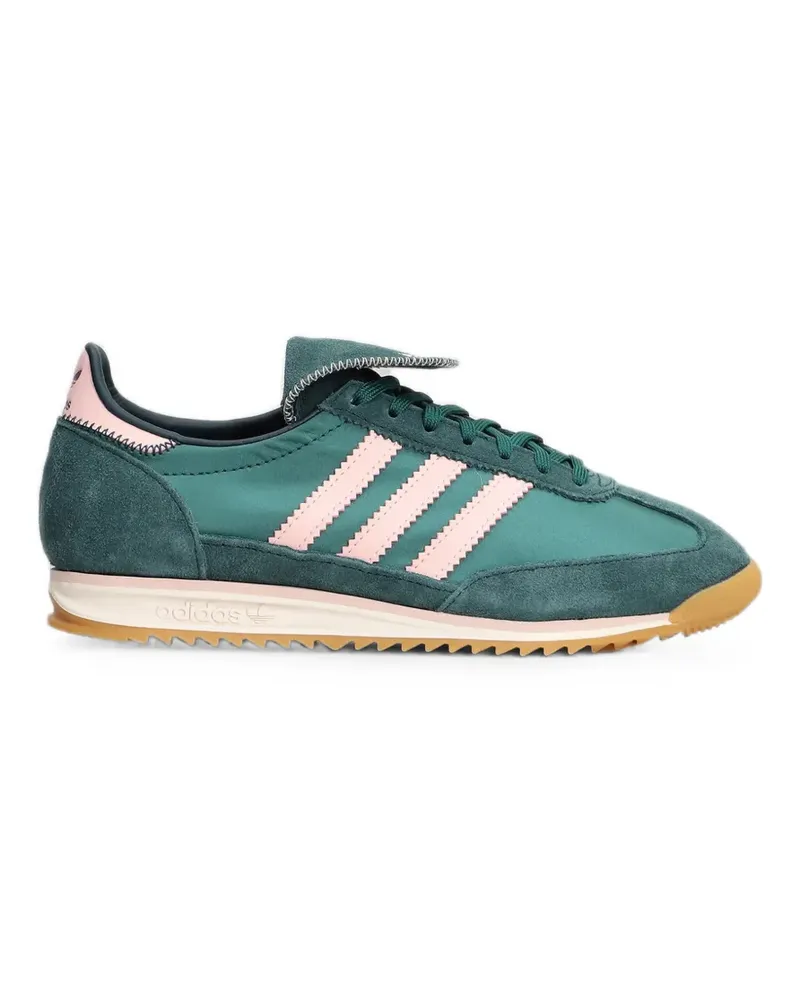 adidas SL 72 Sneakers mit Wildlederbesatz - Grün Grün