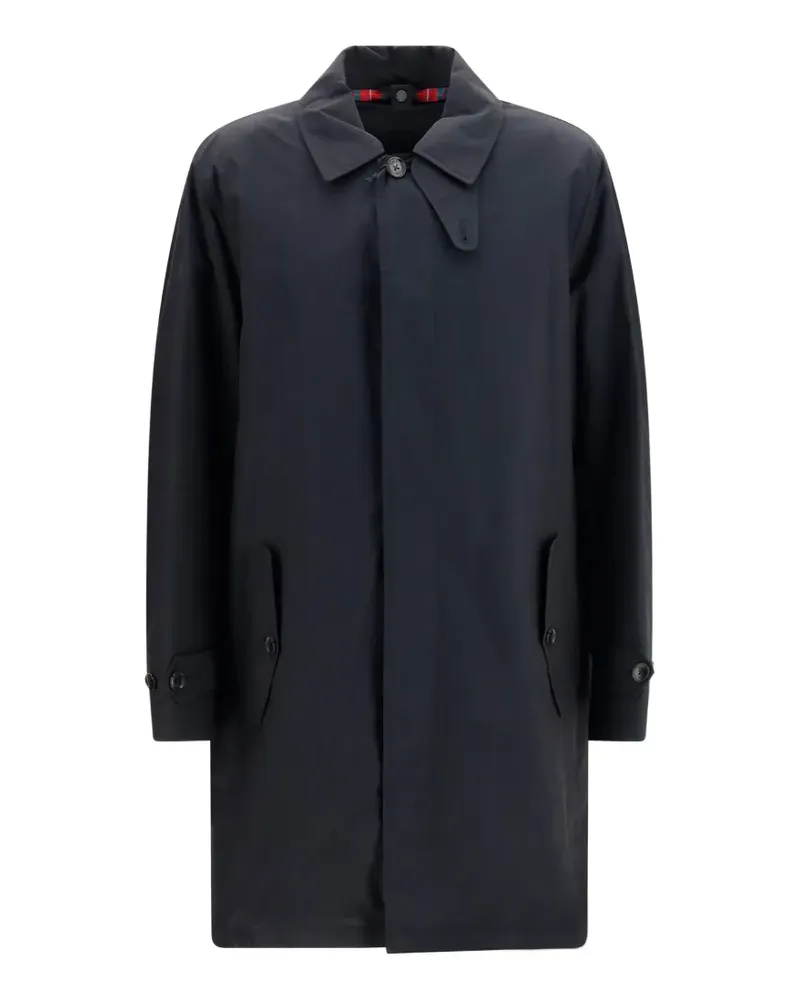 Baracuta Mantel mit Knopfverschluss - Blau Blau