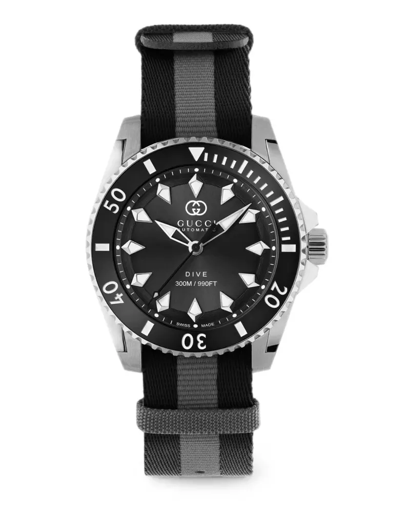 Gucci Dive watch, 40mm - Schwarz Schwarz