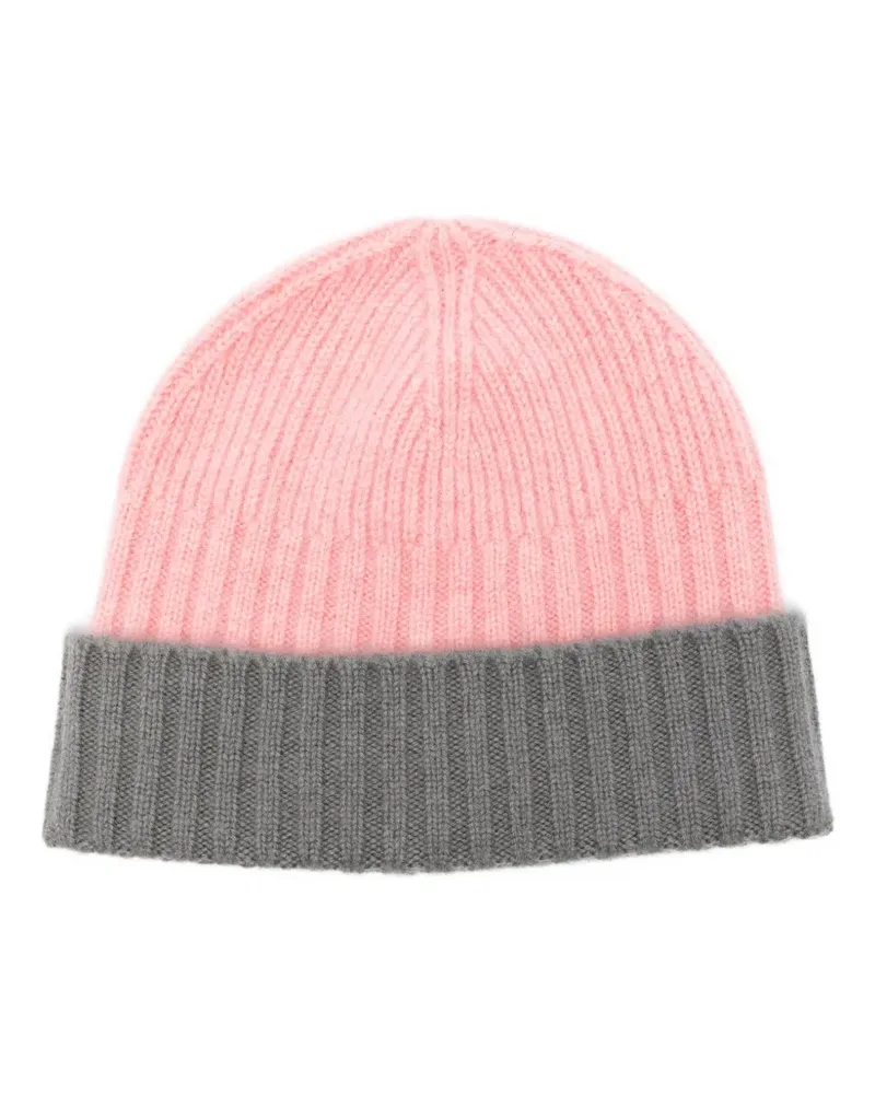 Liska Beanie aus Kaschmir - Rosa Rosa