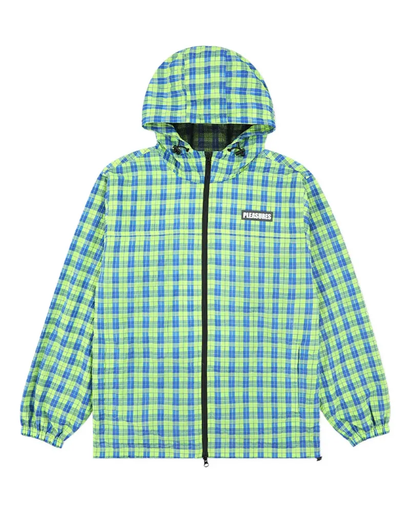 PLEASURES Practice Hoodie mit Reißverschluss - Blau Blau