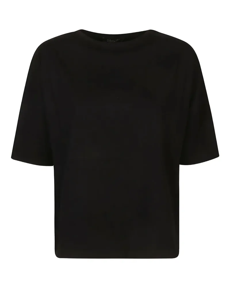 ARAGONA cotton T-shirt - Schwarz Schwarz