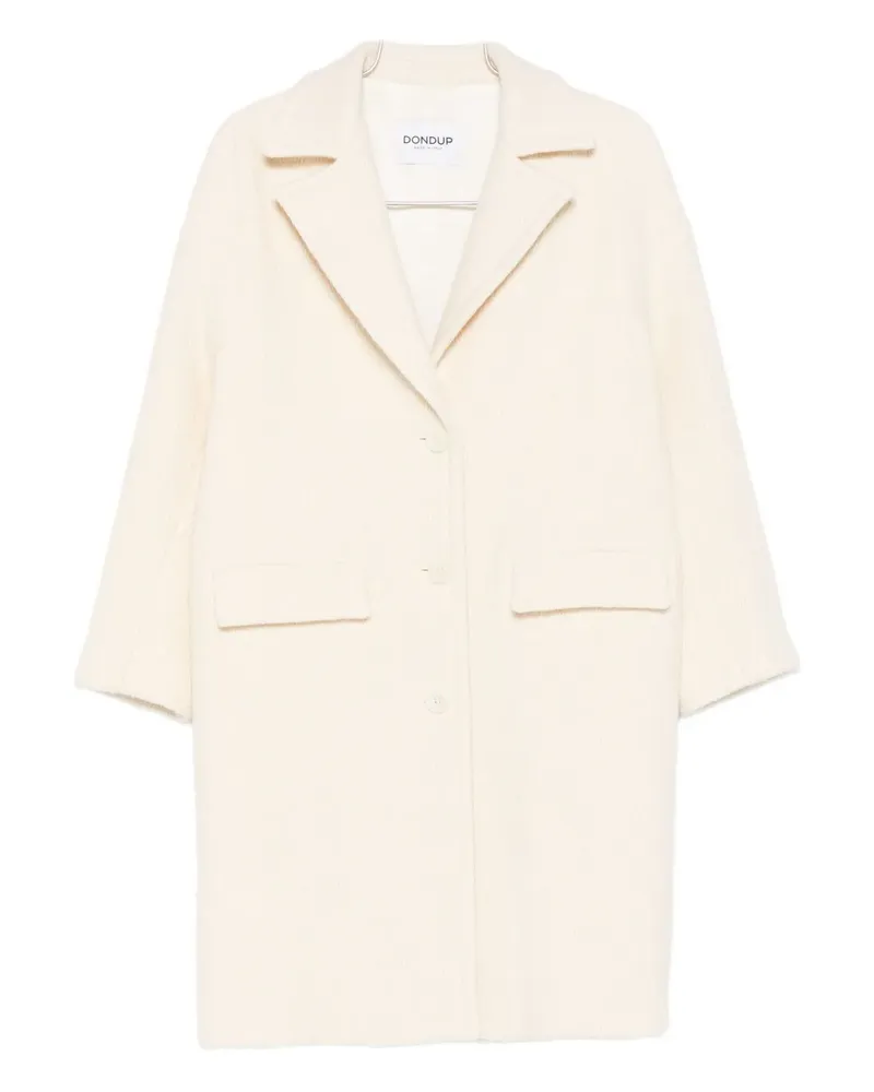 Dondup flap-pocket coat - Nude Nude